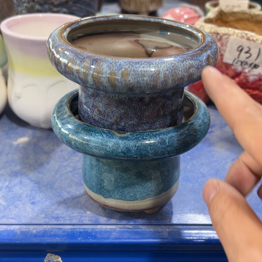 陶瓷陶瓷多肉花盆@@1166