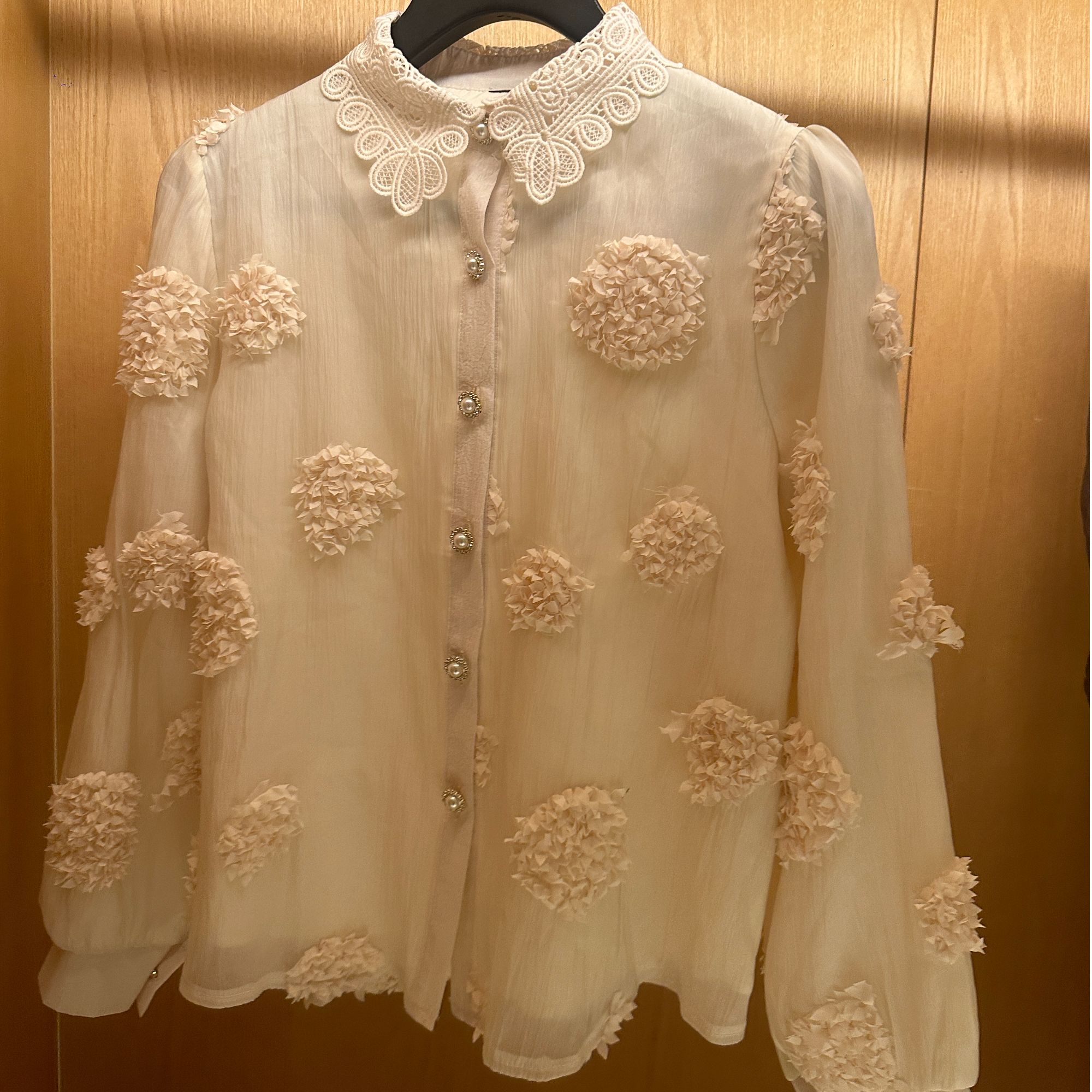 大气元（衬衫）新款时尚花朵衬衫