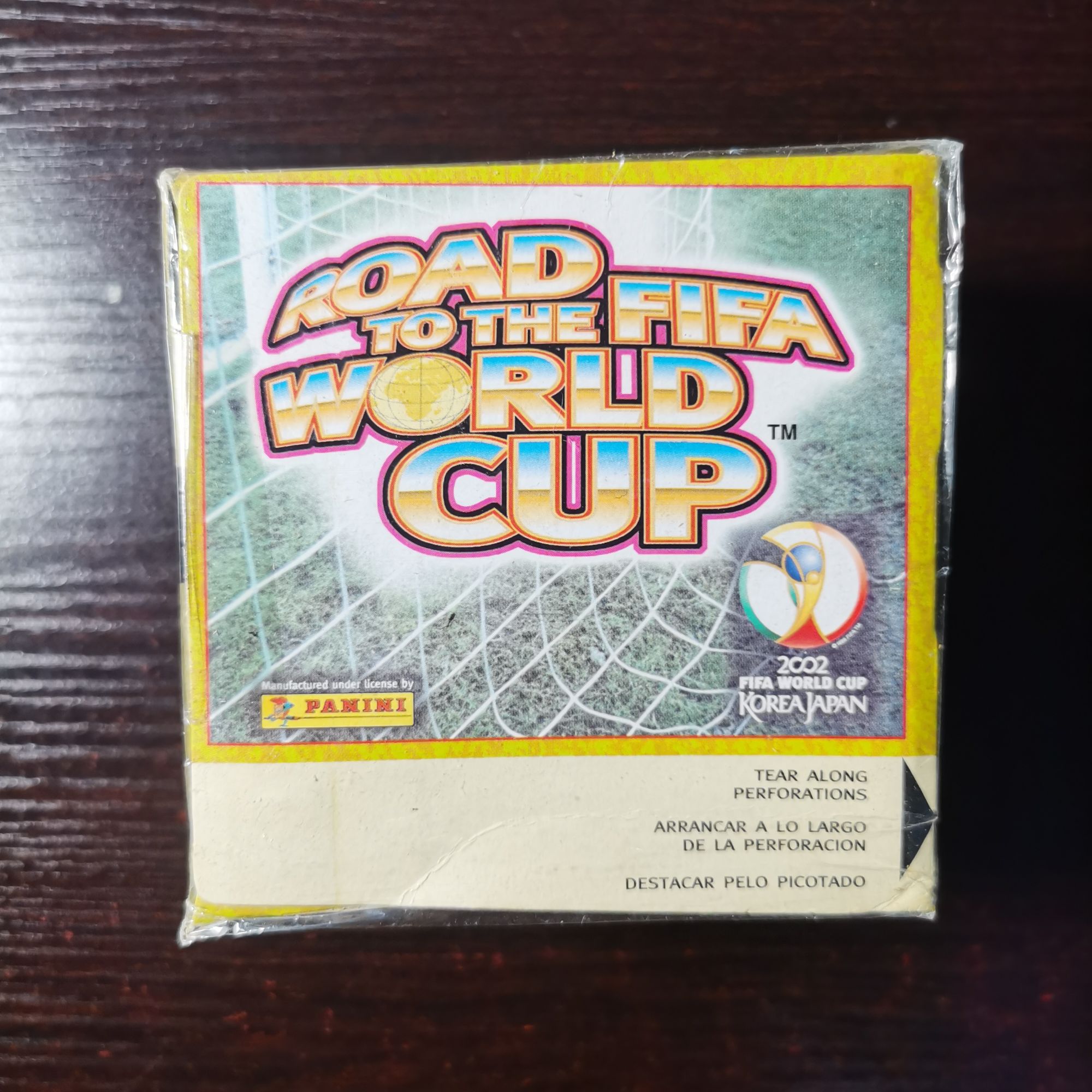 帕尼尼panini2002年通向世界杯之路贴纸，有中国队，还有许多好人！
