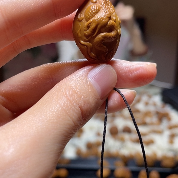 橄榄核吊坠橄榄 蛇