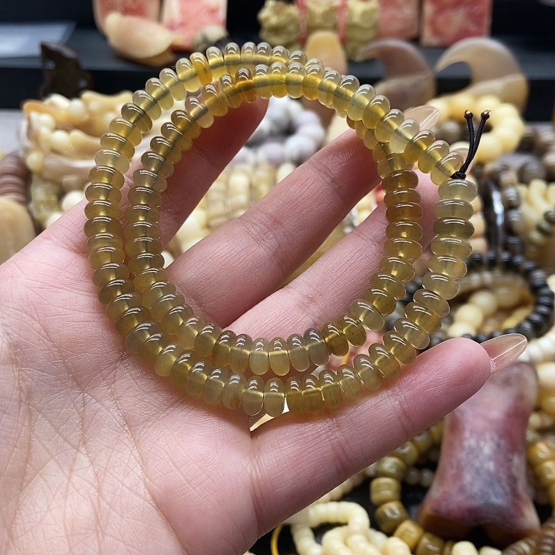 驼骨其他羊角108多圈手持