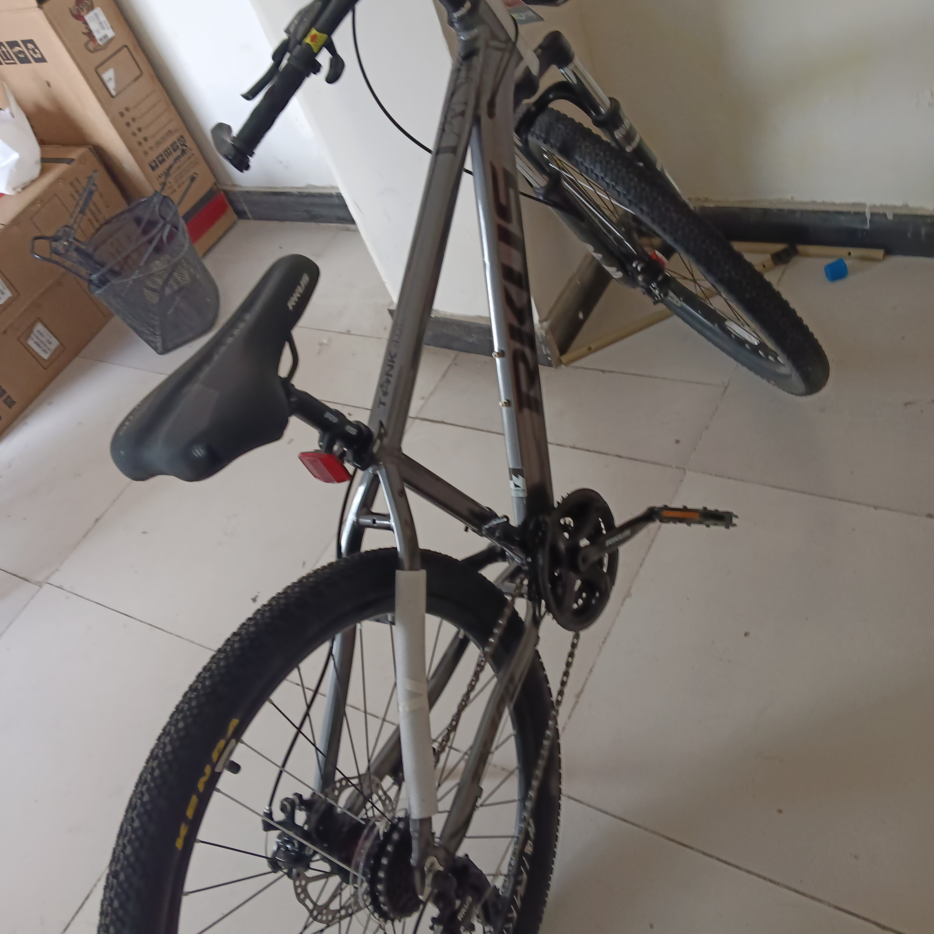 铝合金减震变速山地车成人学生越野单车