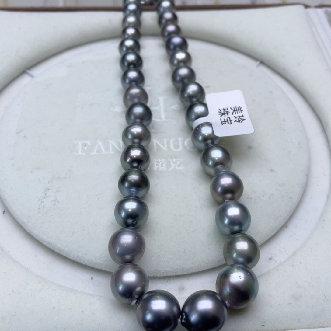 未镶嵌海水珍珠颈饰9-13