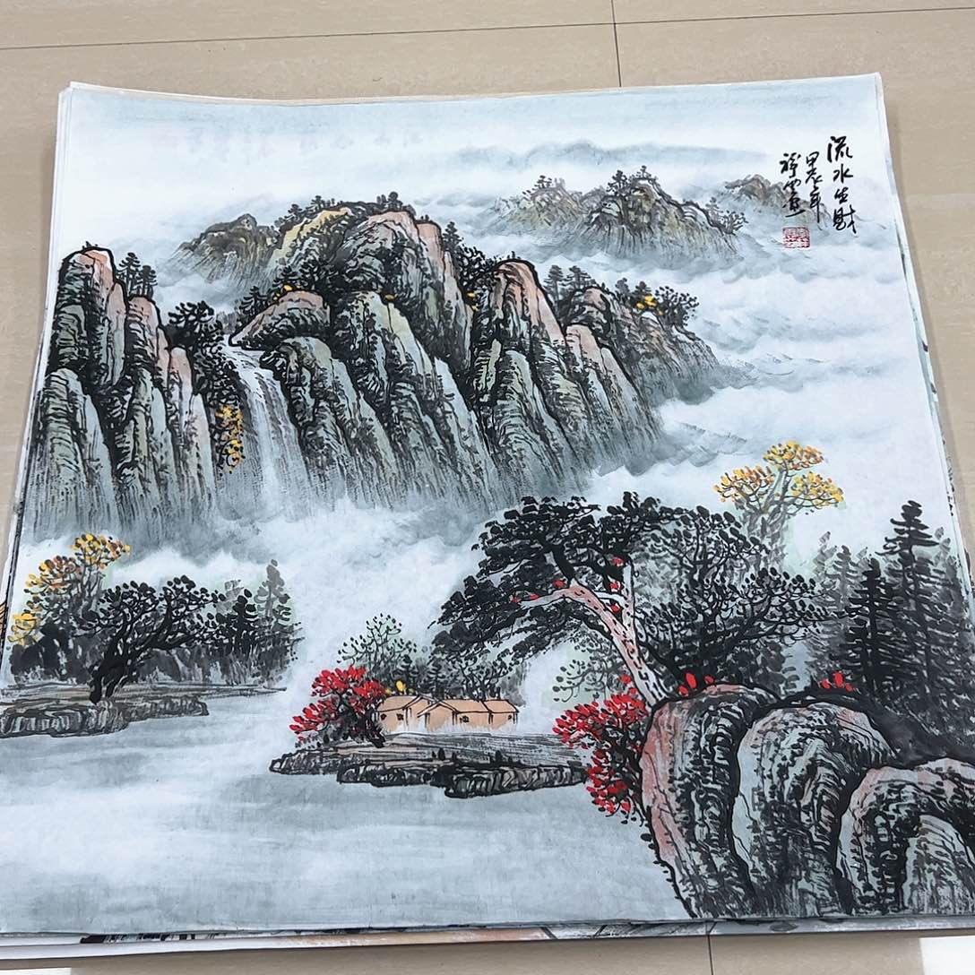 国画精品设计风格