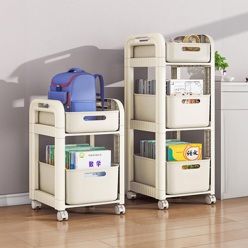 优勤书包置物架可移动小推车书本收纳架神器挡板放书包收纳置物架商品图