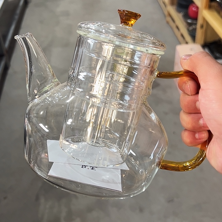 玉见 煮茶壶 琥珀黄 