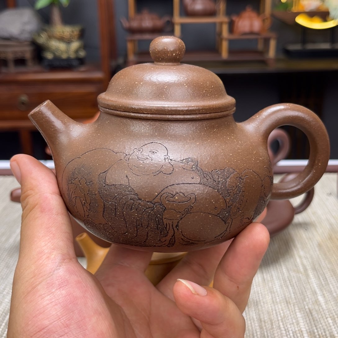 茶壶紫泥容量300毫升
