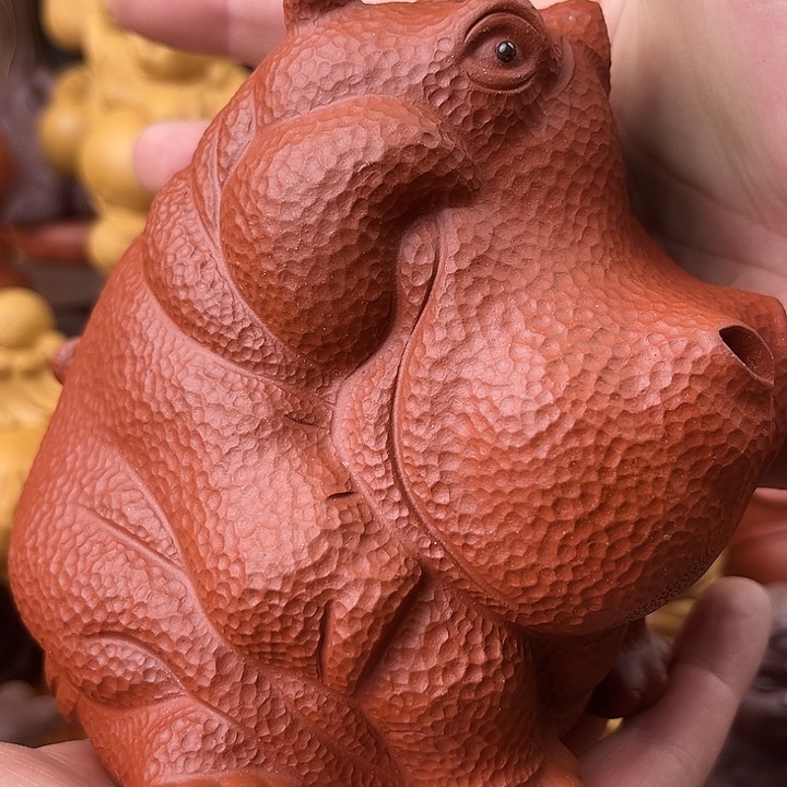 紫砂茶宠紫砂河马