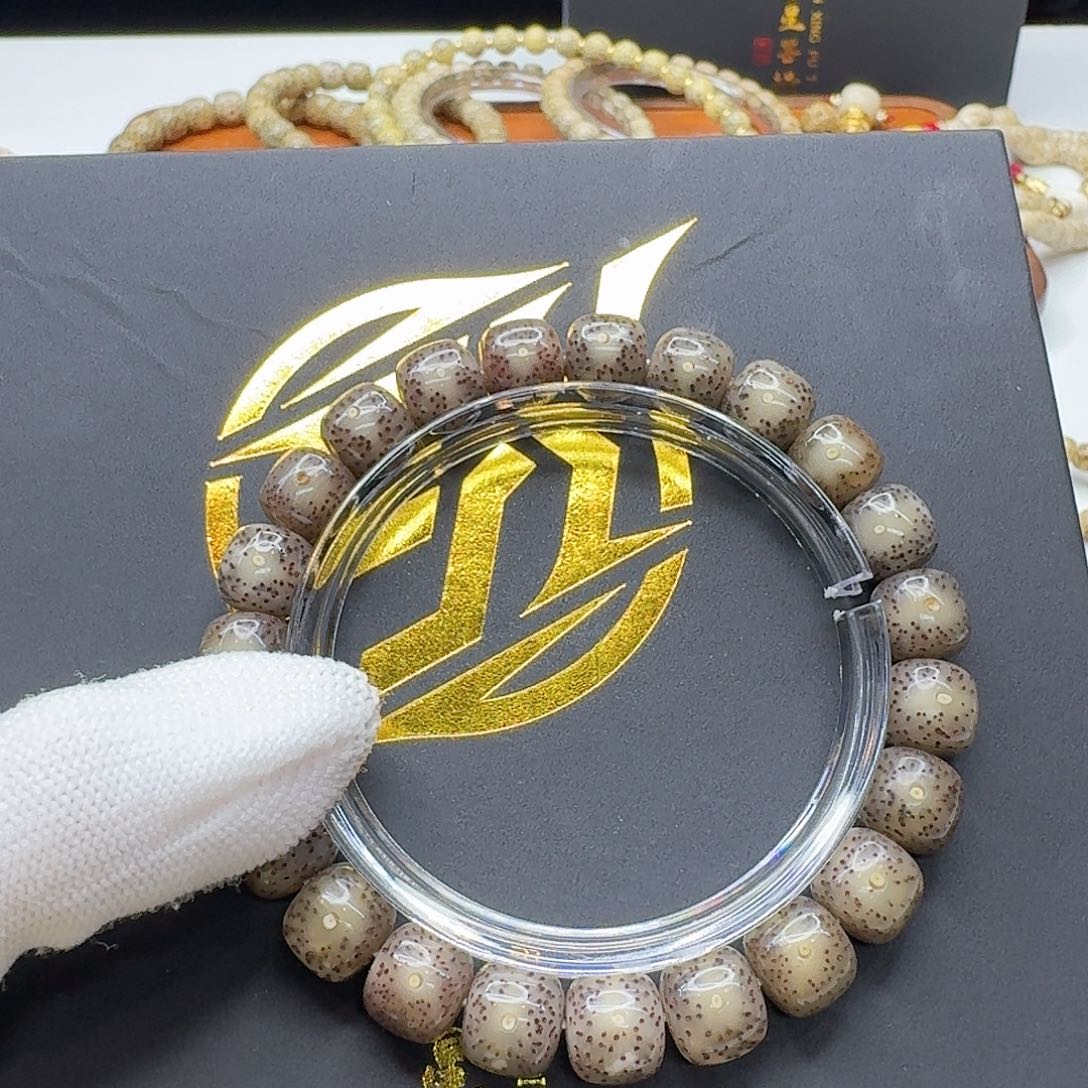 吊坠星月菩提134梵天黑冰月留白针尖星10左右单