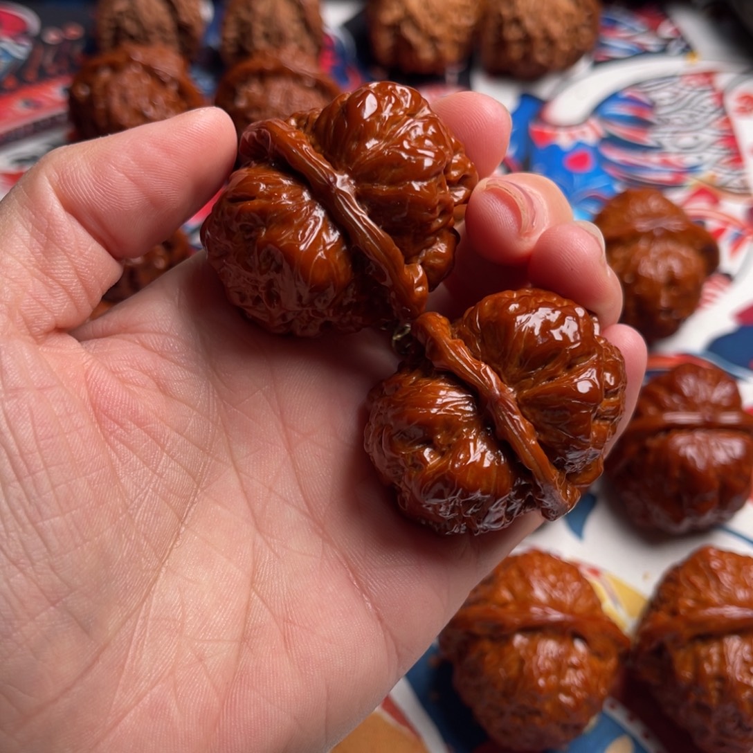 吊坠文玩核桃蛤蟆头38