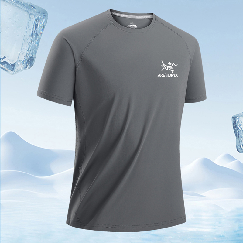 【大叔专属】鸟家冰丝速干短袖T恤男夏季轻薄吸湿排汗透气运动宽松