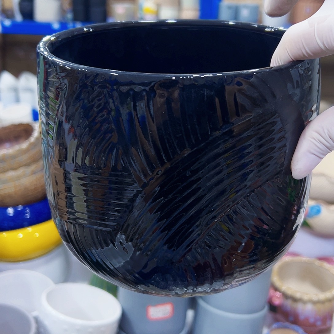 外贸尾单陶瓷花盆凑单10米包邮