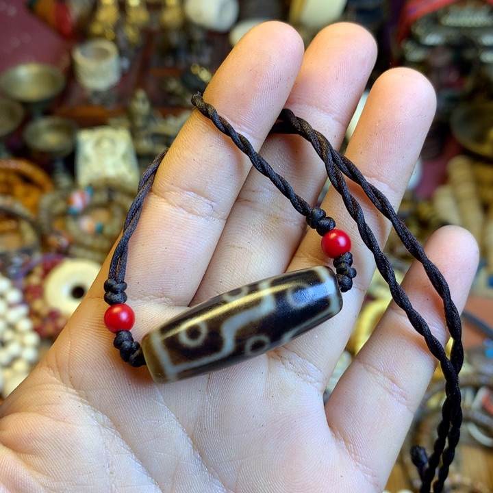 星月菩提吊坠藏传喜马拉雅艺术品