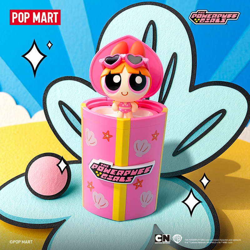 【新品】泡泡玛特飞天小女警派对惊喜系列手办盲盒