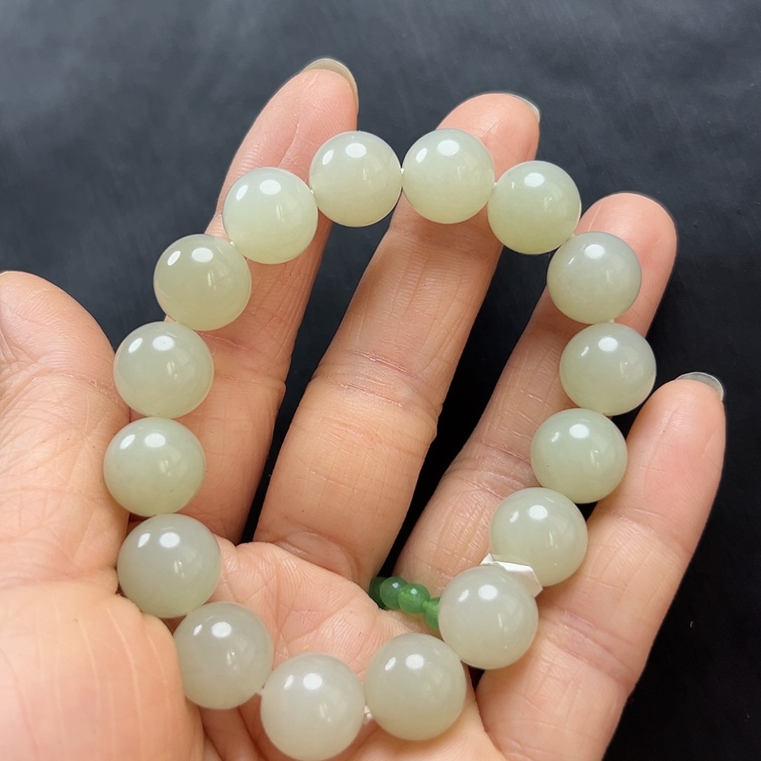 和田玉手链未镶嵌