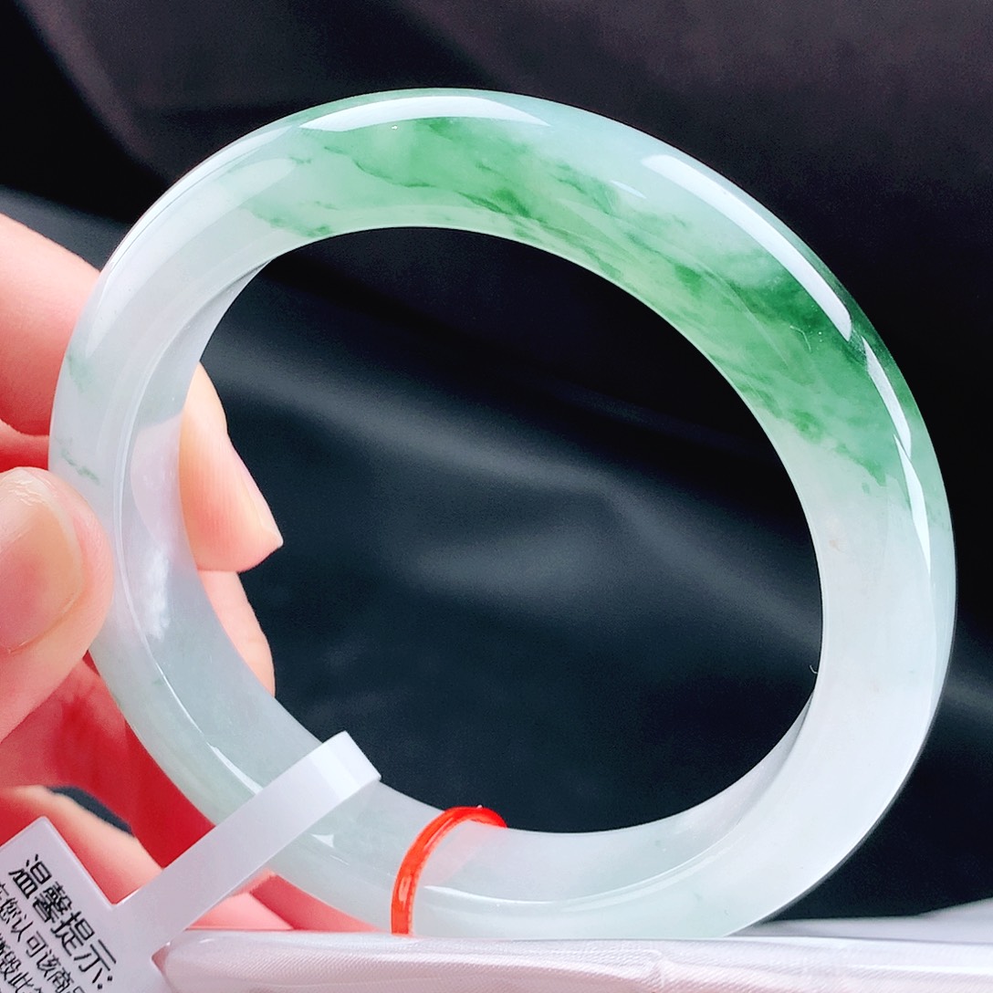 未镶嵌手镯翡翠59圈