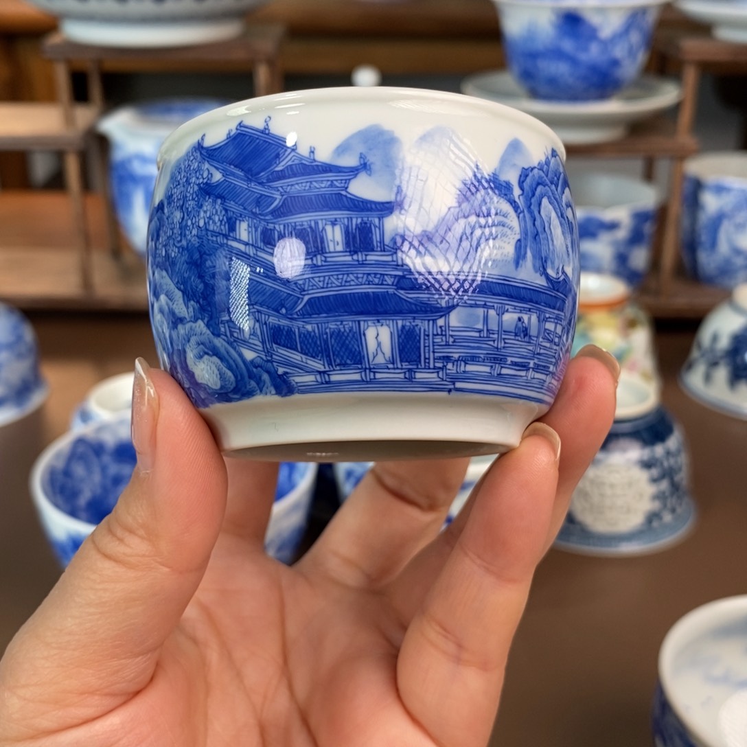 景德镇陶瓷手工手绘