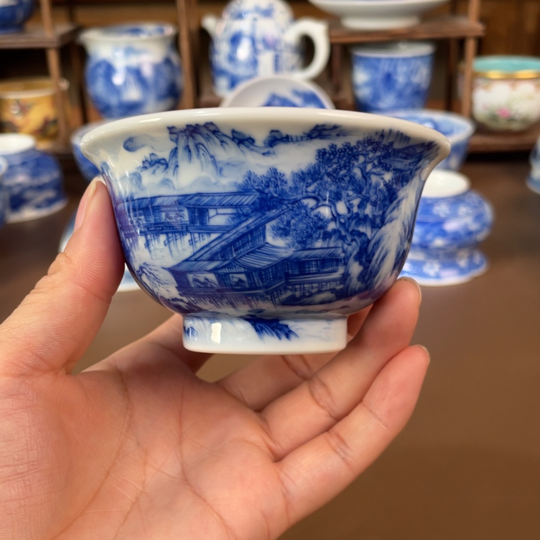 景德镇陶瓷手工手绘