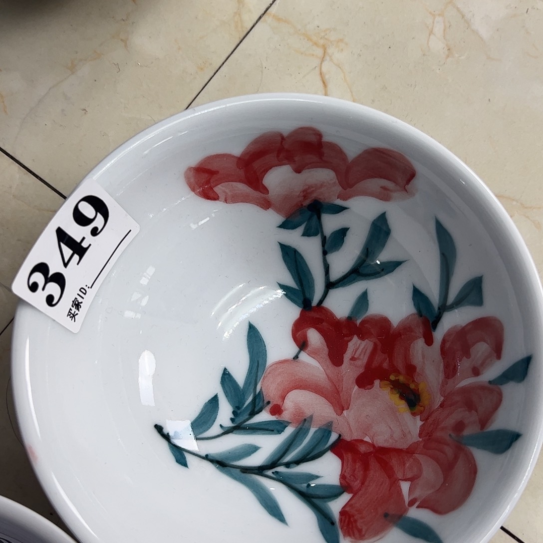 瓷片景德镇陶瓷手工手绘制作