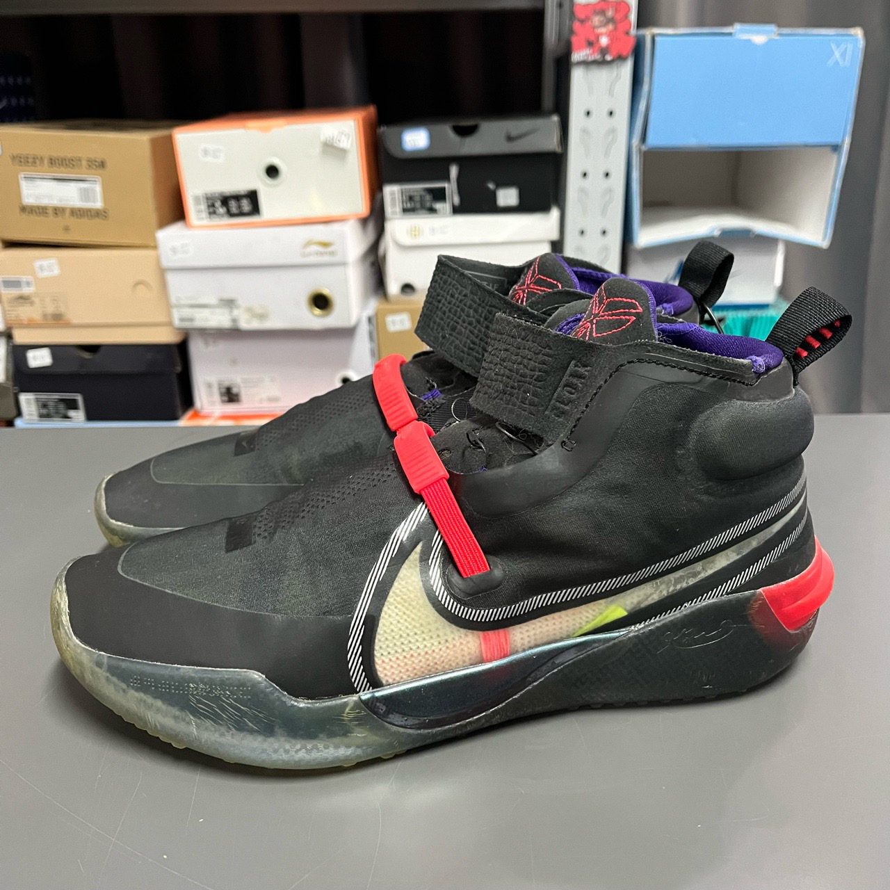 95新 MM6 43码 无原盒 kobe ad nxt fastfit 曜石黑 12969329