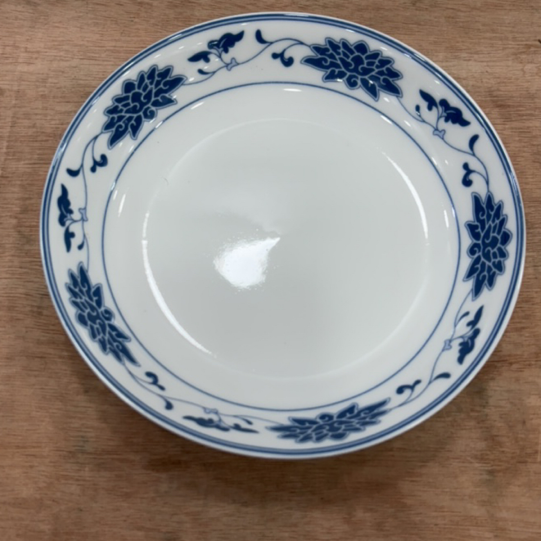 釉下五彩深盘18cm