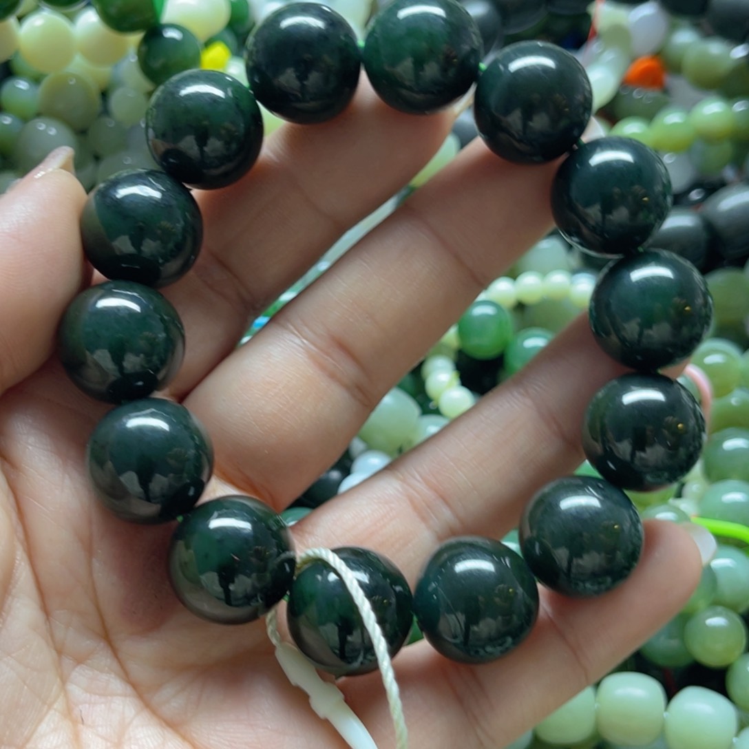 和田玉手链未镶嵌