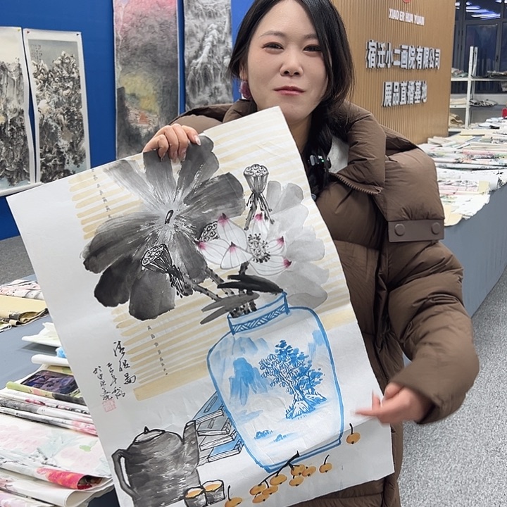 国画纯手绘字画作品欣赏