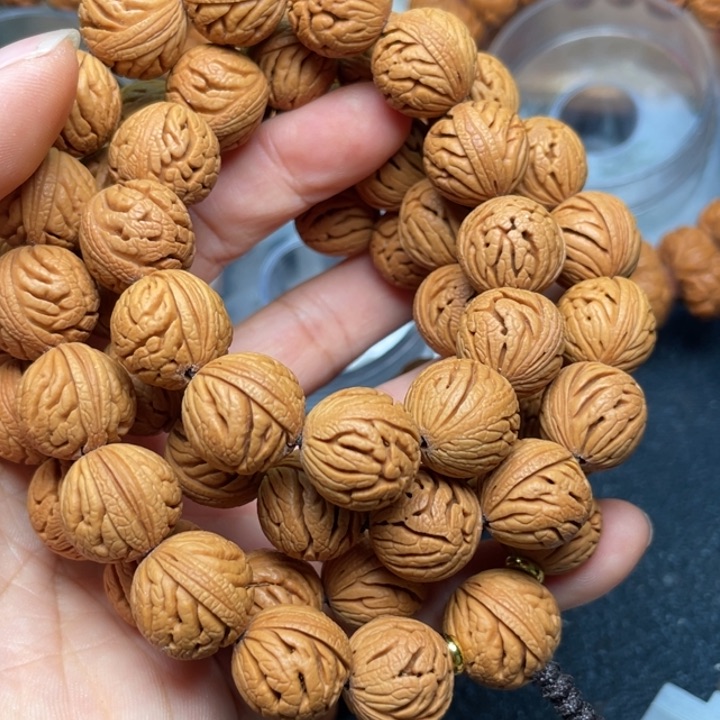 桃核手串龙纹桃核15
