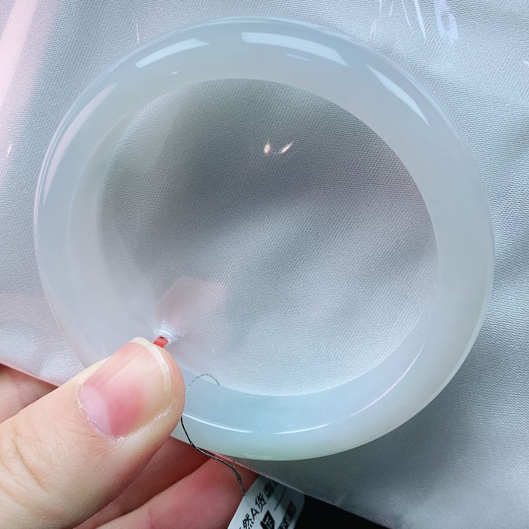 翡翠手镯未镶嵌55➕圈