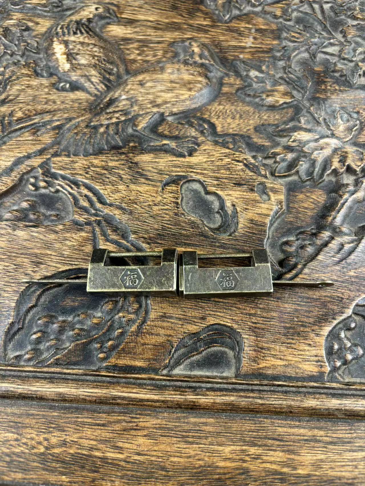 铜福锁一对{小七甄选}