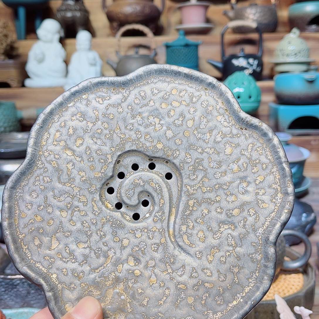 陶瓷香炉茶具摆件