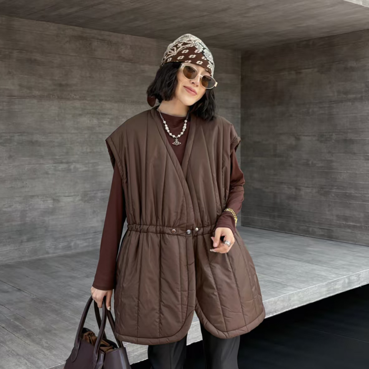 2025年爆款大码二棉马甲