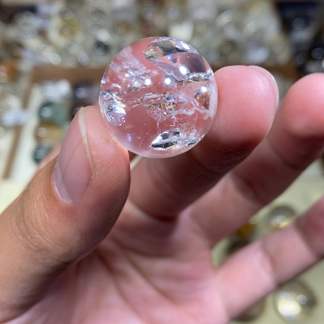 未镶嵌水晶珠宝半成品20.7m