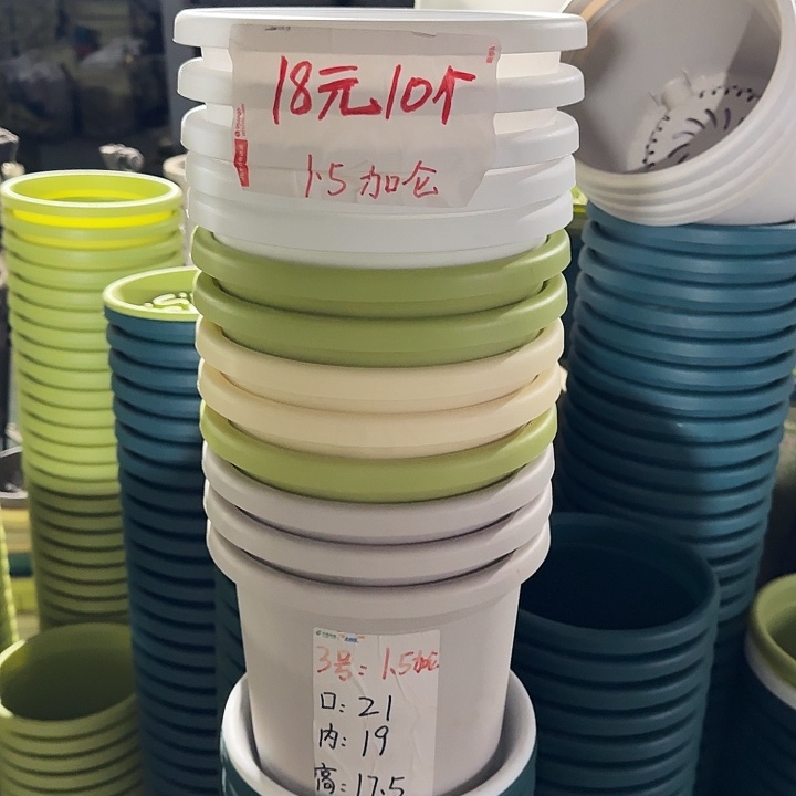 四季3#口径21果绿10个无托