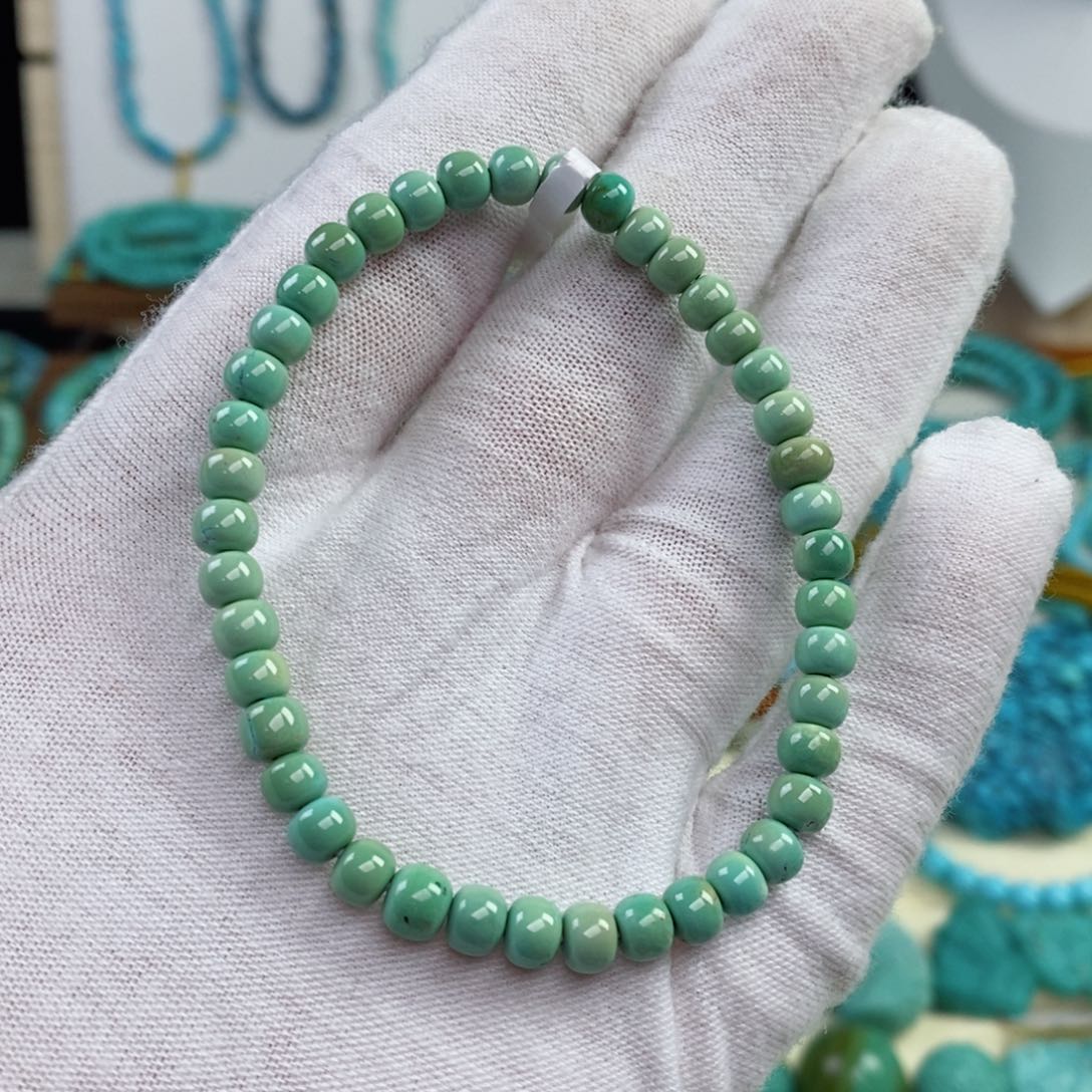 未镶嵌绿松石手串