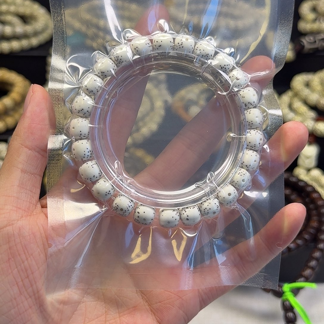 认***o吊坠星月菩提毕业款9*8mm大留白原生态