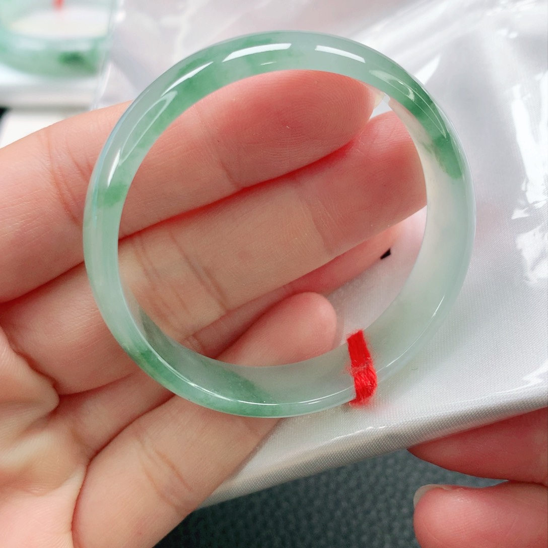 未镶嵌手镯翡翠45童镯