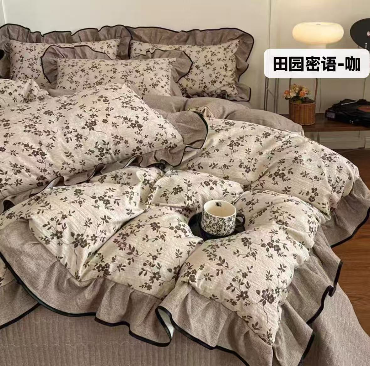 2737法式复古花边款被罩