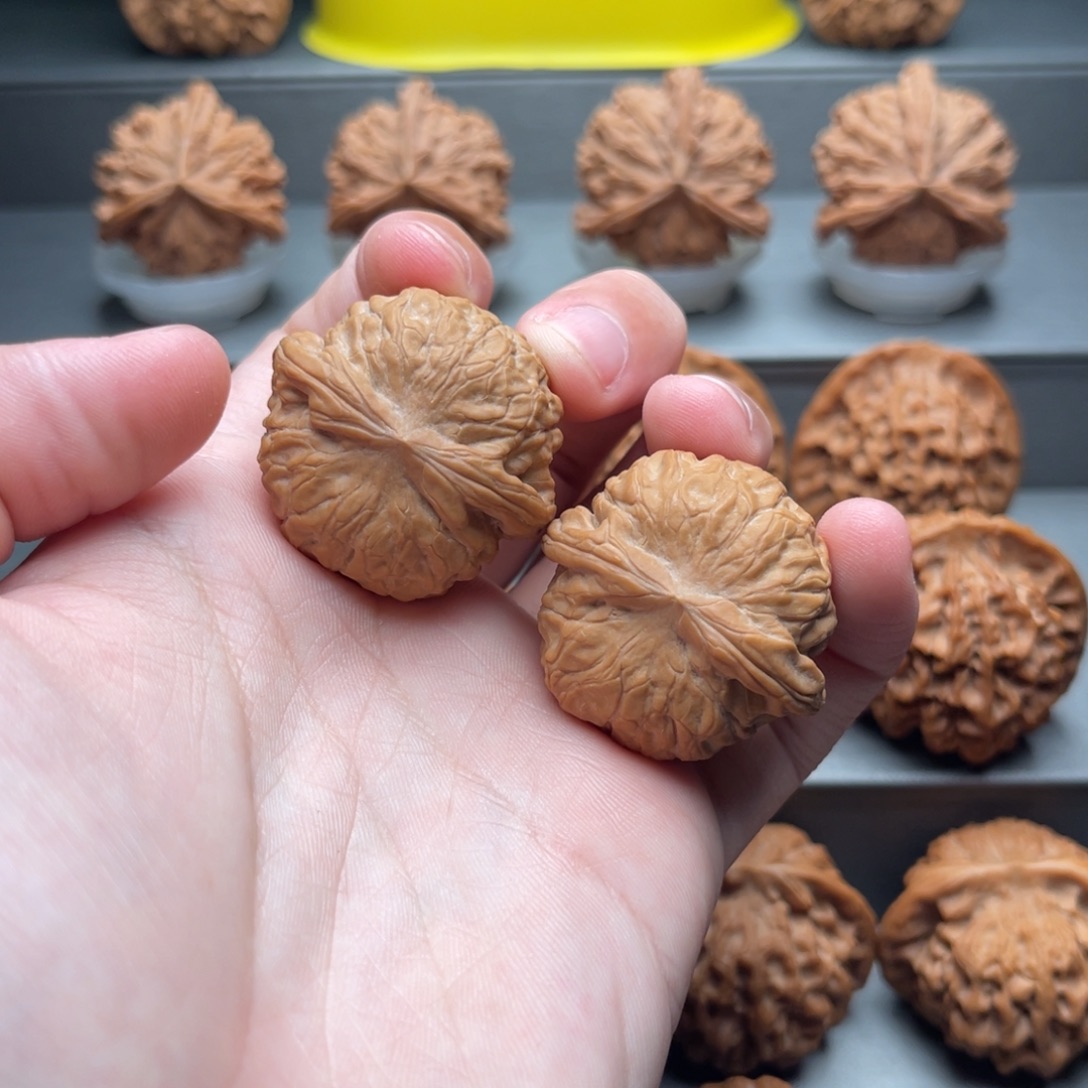 把件文玩核桃35石门元宝