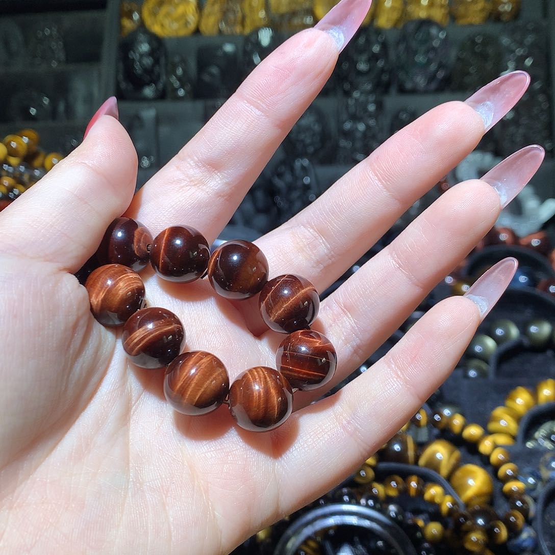 木变石手链未镶嵌紫***风