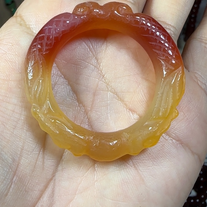 未镶嵌玛瑙/玉髓珠宝半成品