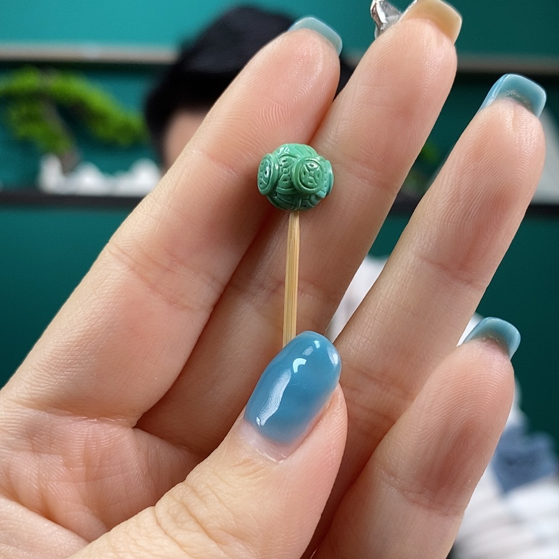 绿松石珠宝奇石未镶嵌