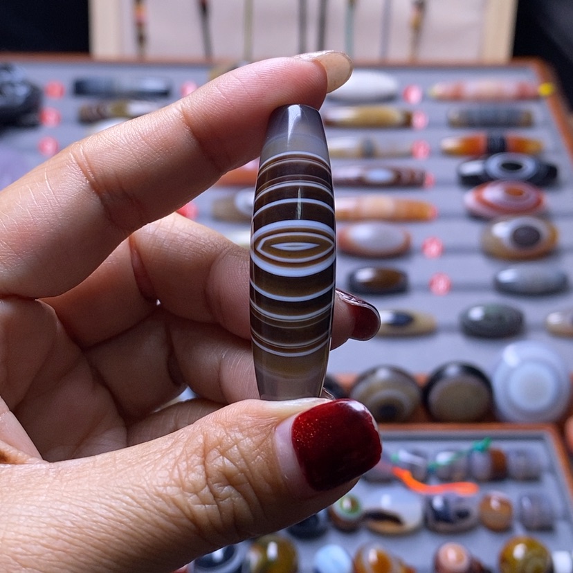 【闪购商品】玛瑙/玉髓珠宝半成品未镶嵌焱*