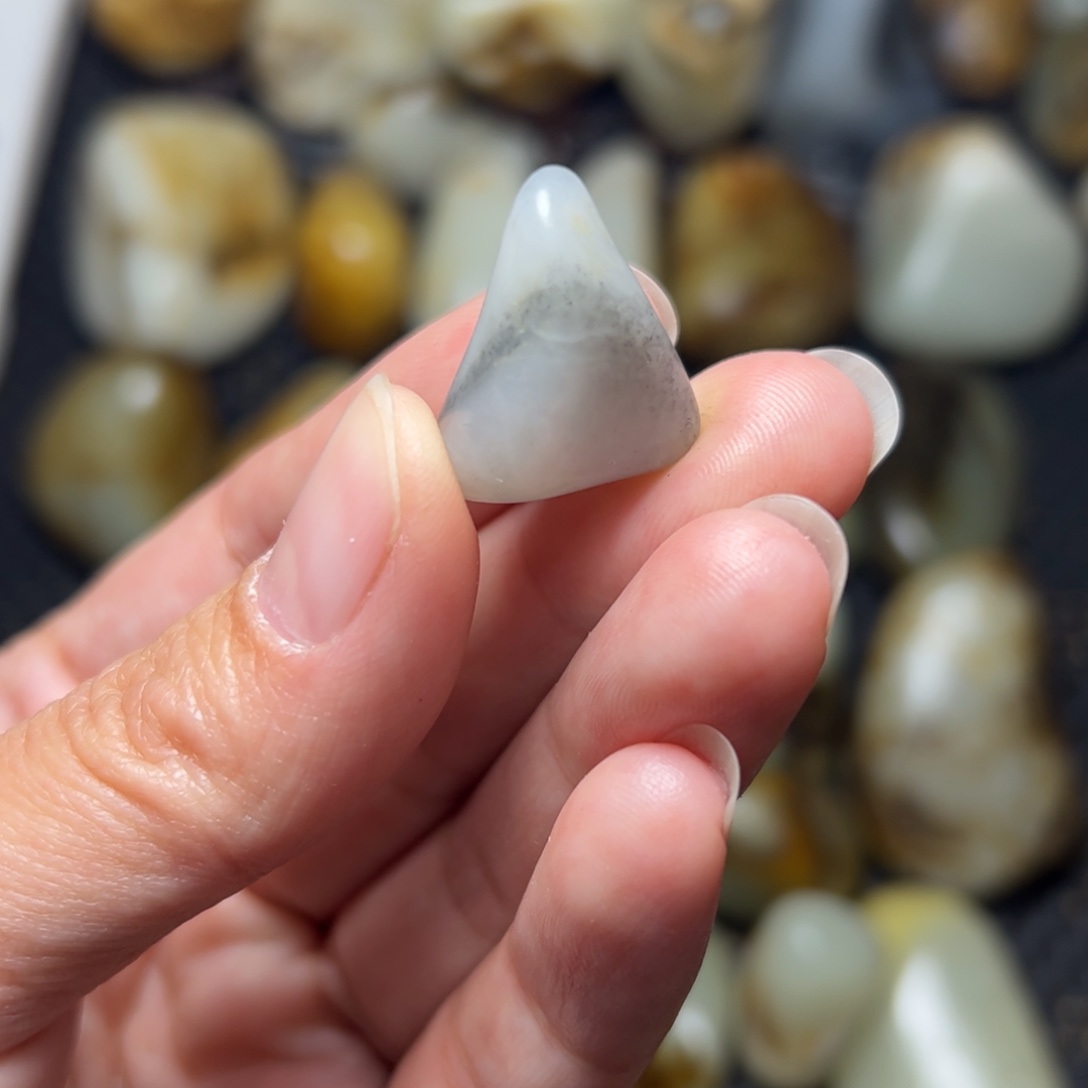 和田玉未镶嵌挂件21