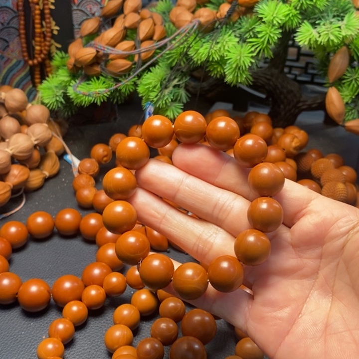 橄榄核手串1.5无补光珠