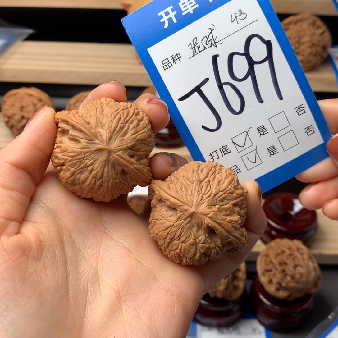 文玩核桃把件李***枣699号 泥鳅