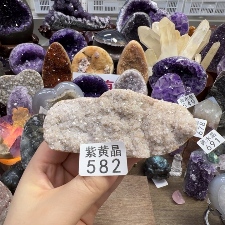 未镶嵌紫晶大型摆件（非配饰）582