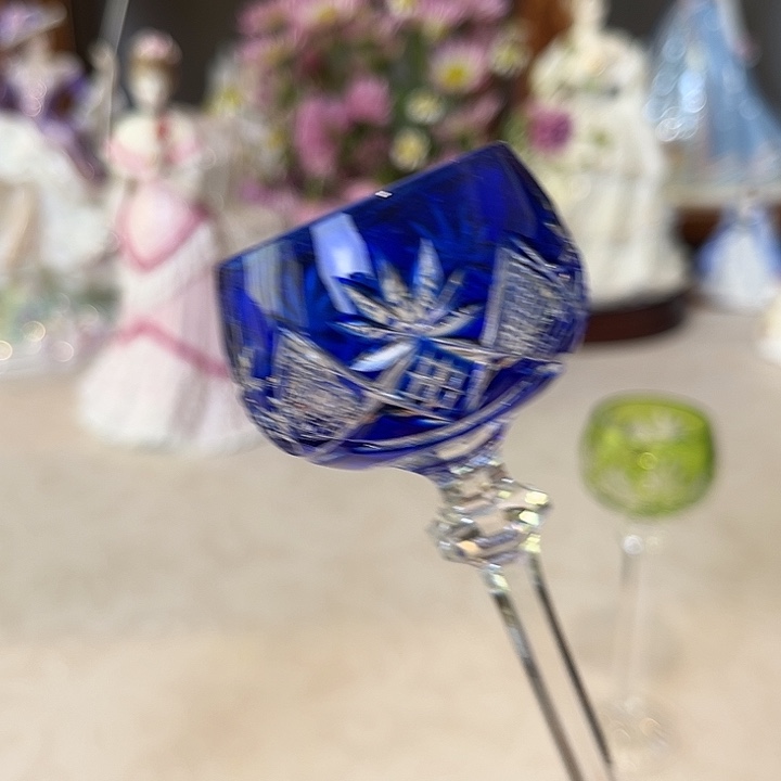 杯欧洲中古瓷器摆件