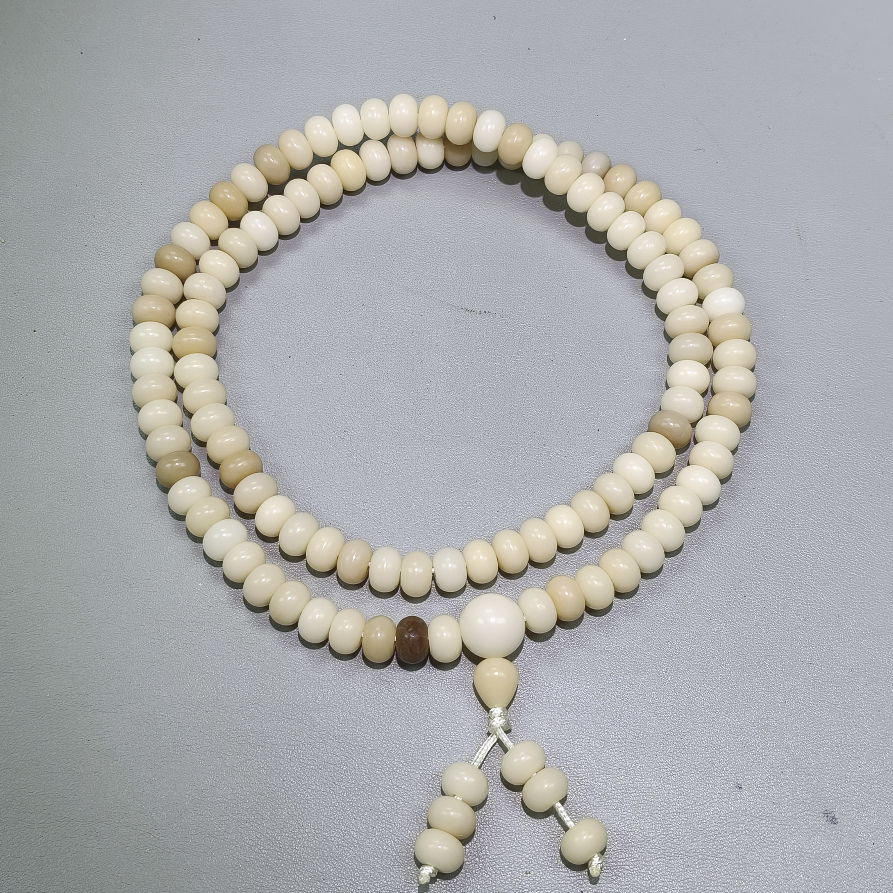 P359 菩提卡0.9算盘珠多圈手串