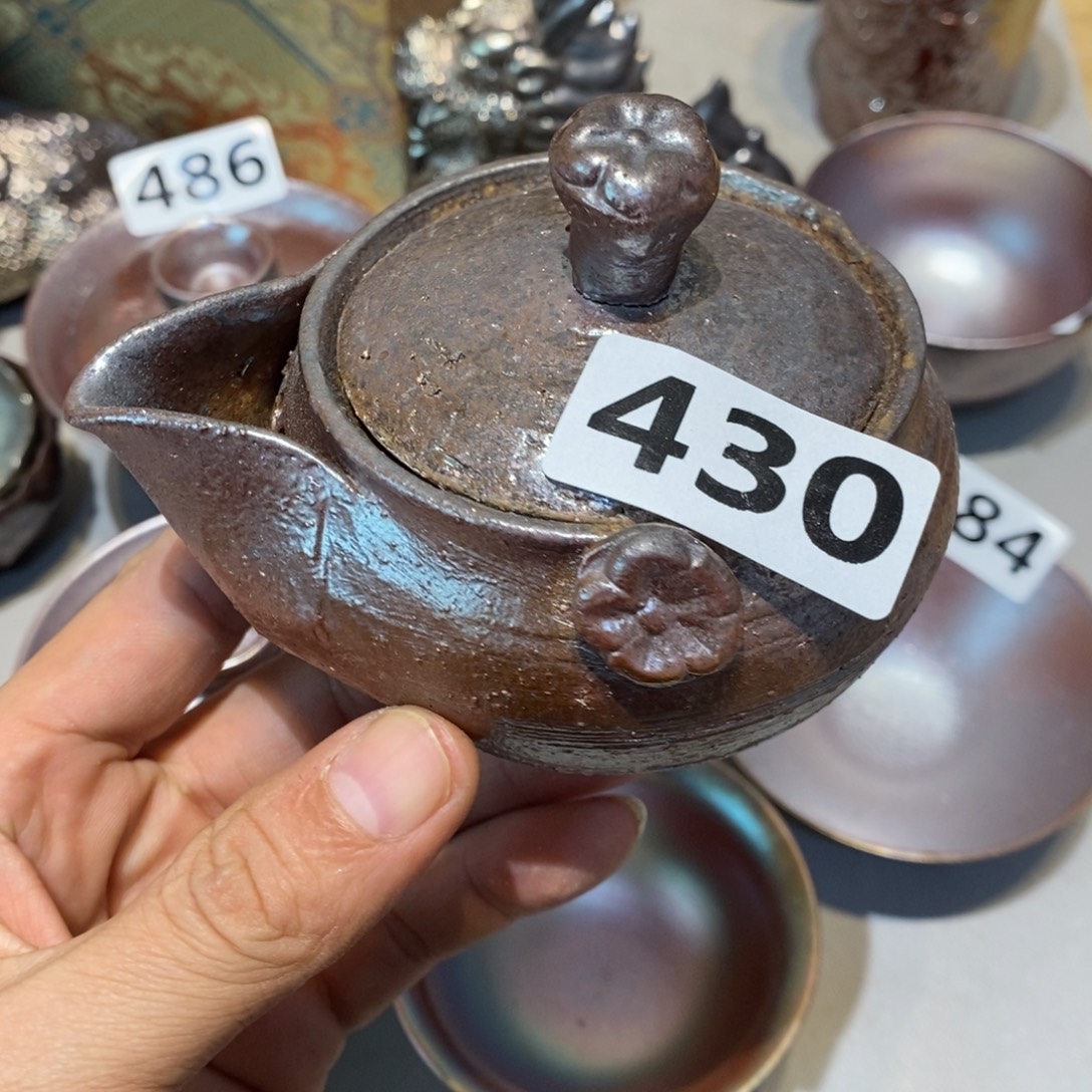 柴烧茶具陶瓷杯子